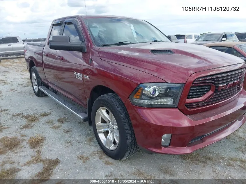 2018 Ram 1500 Sport VIN: 1C6RR7HT1JS120732 Lot: 40501510