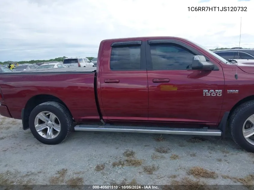 2018 Ram 1500 Sport VIN: 1C6RR7HT1JS120732 Lot: 40501510