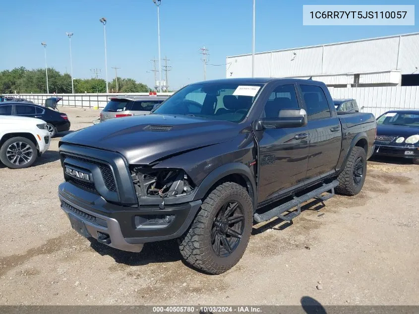 2018 Ram 1500 Rebel 4X4 5'7 Box VIN: 1C6RR7YT5JS110057 Lot: 40505780