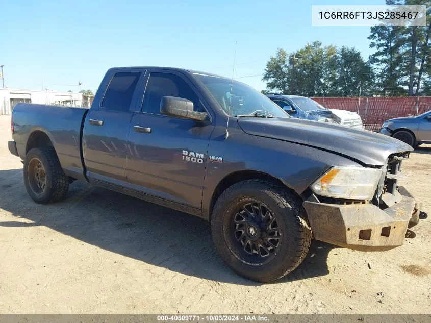 2018 Ram 1500 Tradesman 4X2 6'4 Box VIN: 1C6RR6FT3JS285467 Lot: 40509771