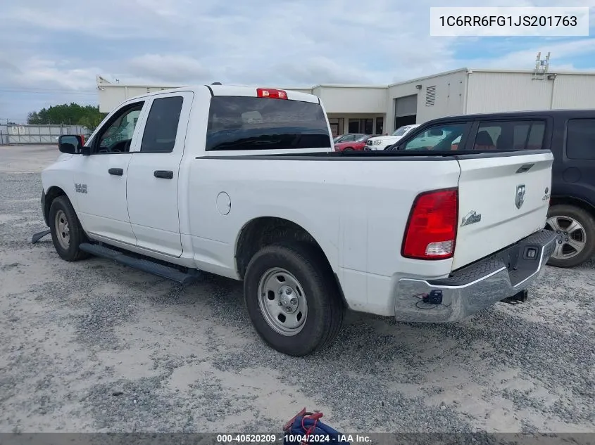 1C6RR6FG1JS201763 2018 Ram 1500 Tradesman Quad Cab 4X2 6'4 Box