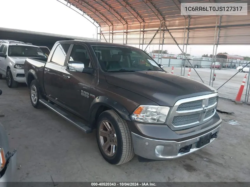 2018 Ram 1500 Lone Star Silver 4X2 5'7 Box VIN: 1C6RR6LT0JS127317 Lot: 40520343