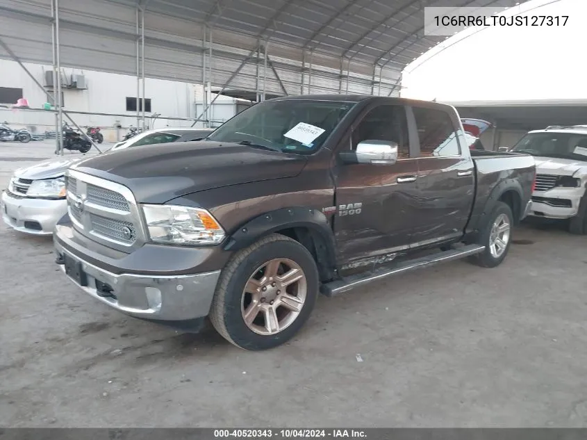 2018 Ram 1500 Lone Star Silver 4X2 5'7 Box VIN: 1C6RR6LT0JS127317 Lot: 40520343