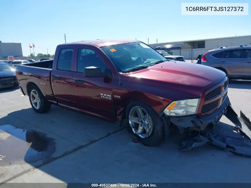 2018 Ram 1500 Express 4X2 6'4 Box VIN: 1C6RR6FT3JS127372 Lot: 40537480