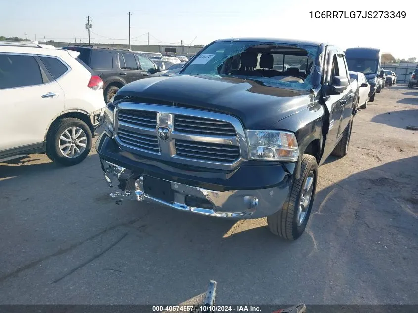 2018 Ram 1500 Big Horn 4X4 5'7 Box VIN: 1C6RR7LG7JS273349 Lot: 40574557