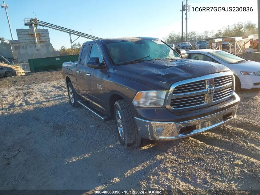 2018 Ram 1500 Big Horn VIN: 1C6RR7GG9JS230836 Lot: 40589398