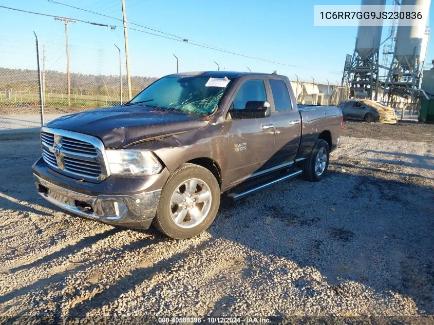 2018 Ram 1500 Big Horn VIN: 1C6RR7GG9JS230836 Lot: 40589398