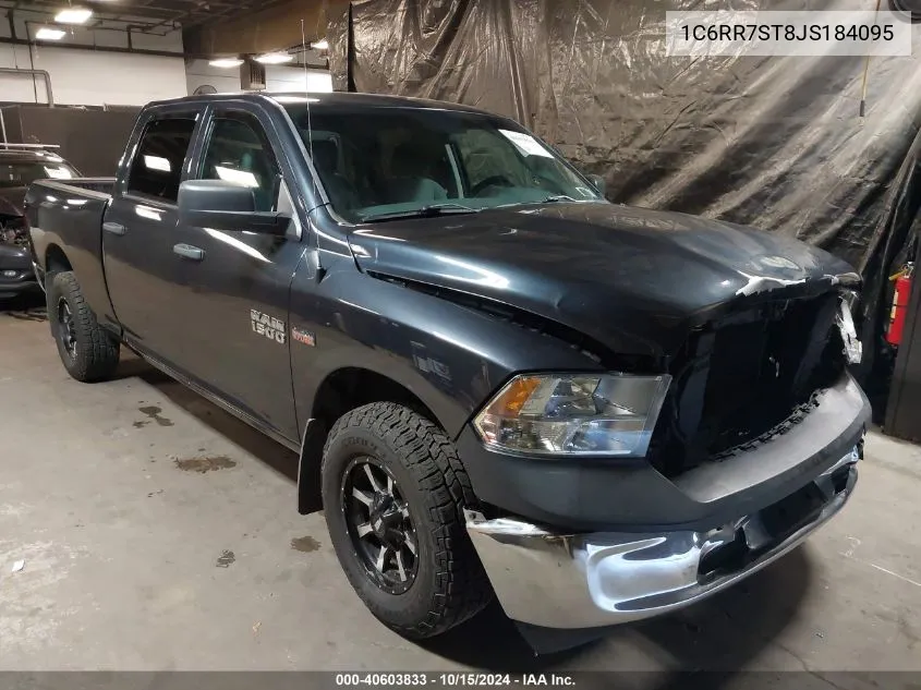 2018 Ram 1500 St VIN: 1C6RR7ST8JS184095 Lot: 40603833