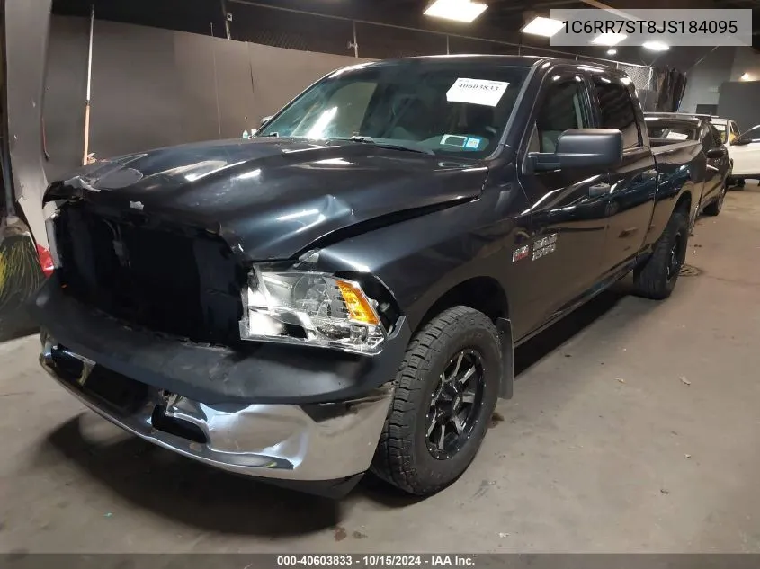 2018 Ram 1500 St VIN: 1C6RR7ST8JS184095 Lot: 40603833