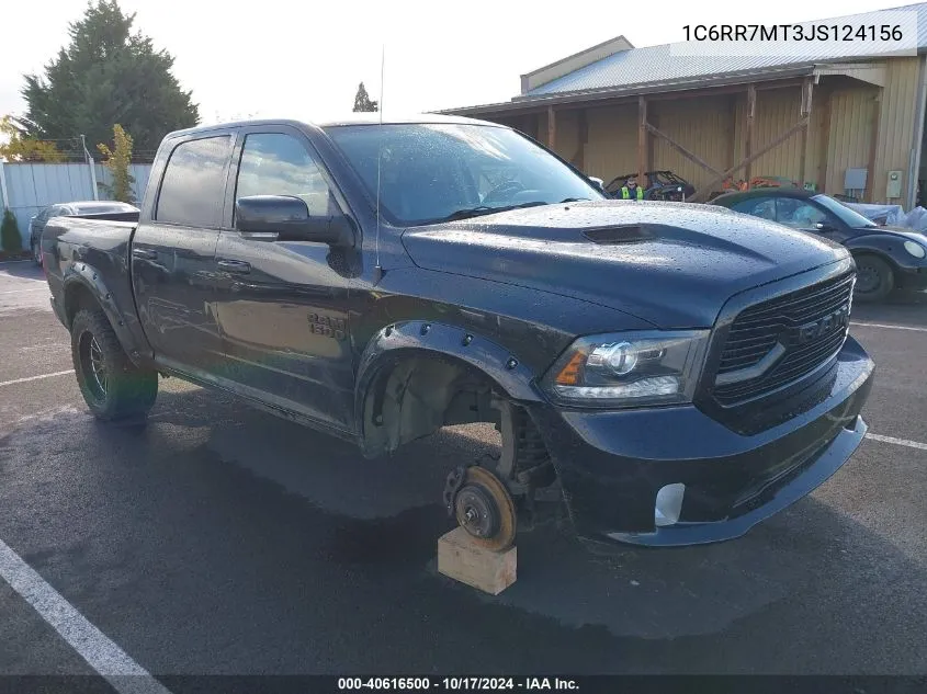 2018 Ram 1500 Sport VIN: 1C6RR7MT3JS124156 Lot: 40616500