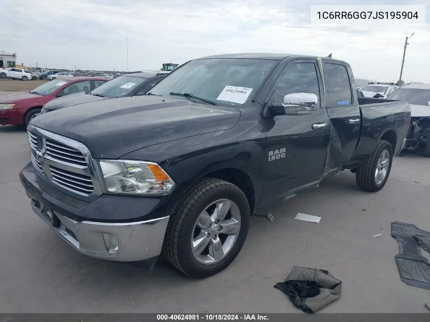 2018 Ram 1500 Lone Star 4X2 6'4 Box VIN: 1C6RR6GG7JS195904 Lot: 40624981