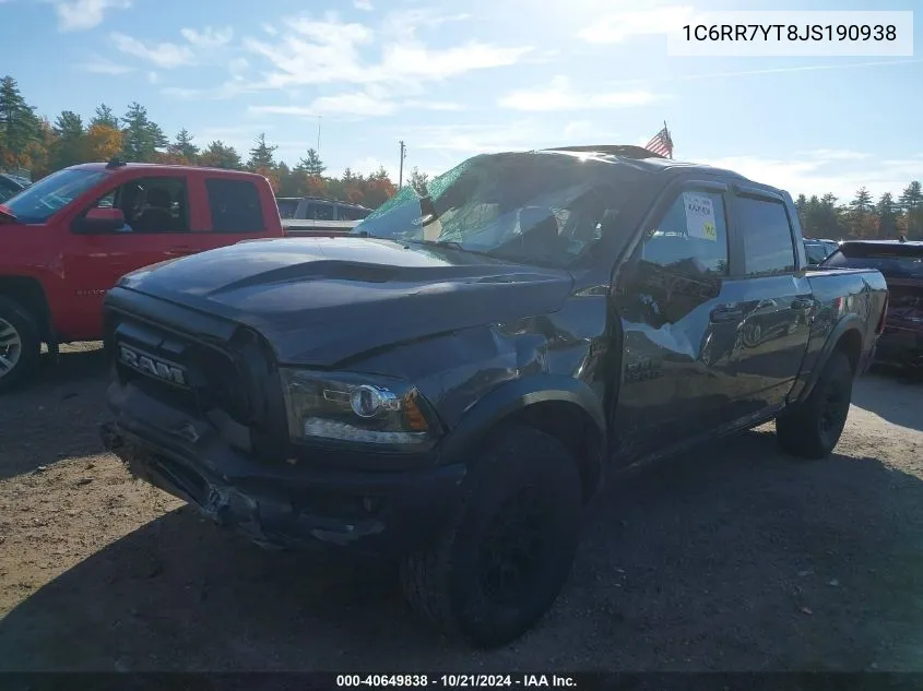 2018 Ram 1500 Rebel VIN: 1C6RR7YT8JS190938 Lot: 40649838