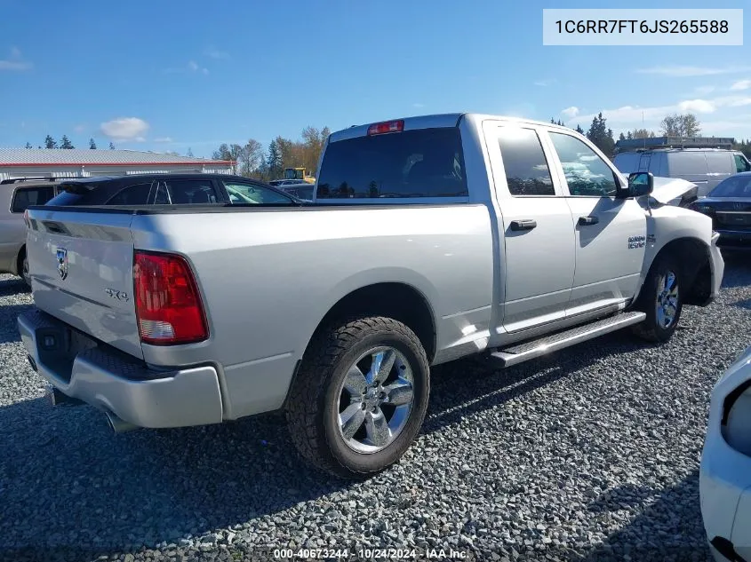 1C6RR7FT6JS265588 2018 Ram 1500 St