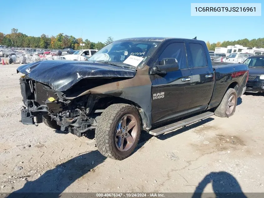 2018 Ram 1500 Slt VIN: 1C6RR6GT9JS216961 Lot: 40676347