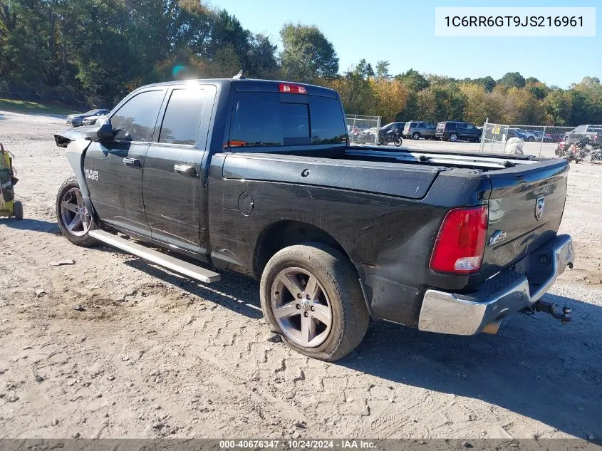 2018 Ram 1500 Slt VIN: 1C6RR6GT9JS216961 Lot: 40676347