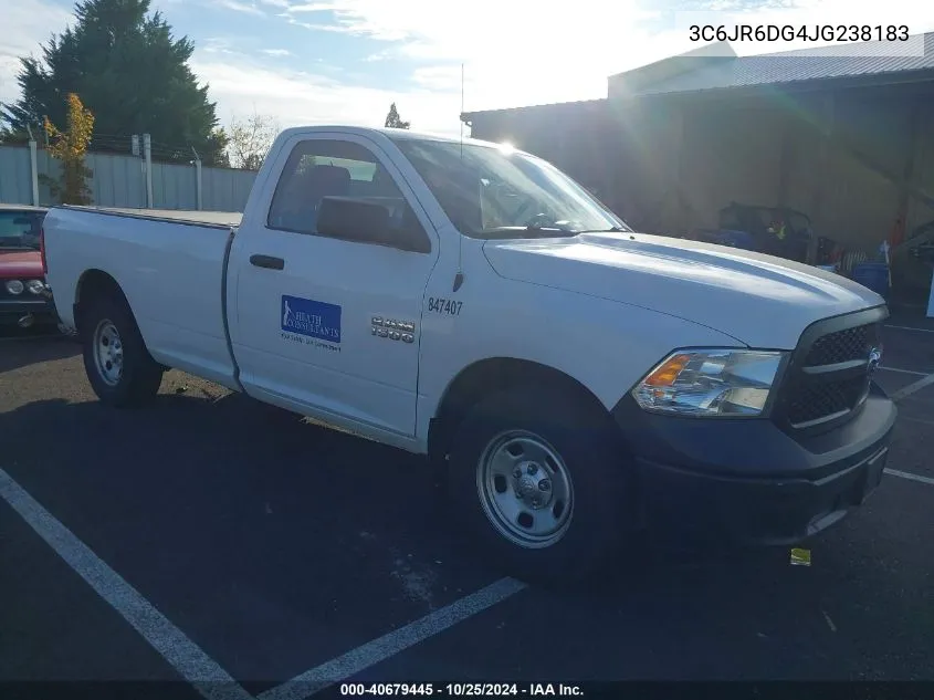 2018 Ram 1500 Tradesman 4X2 8' Box VIN: 3C6JR6DG4JG238183 Lot: 40679445