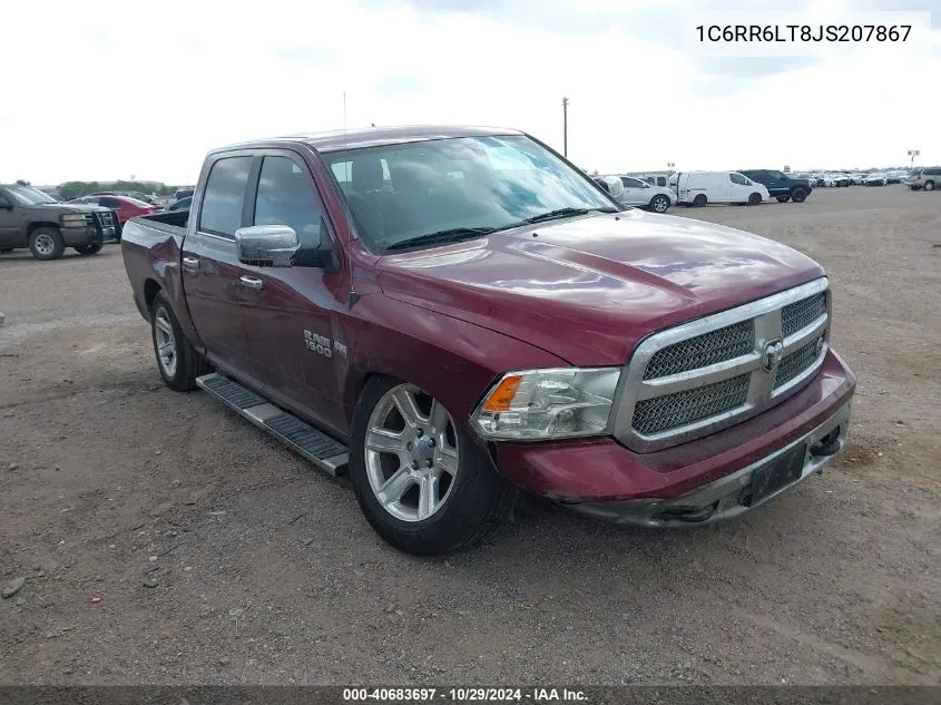 2018 Ram 1500 Slt VIN: 1C6RR6LT8JS207867 Lot: 40683697