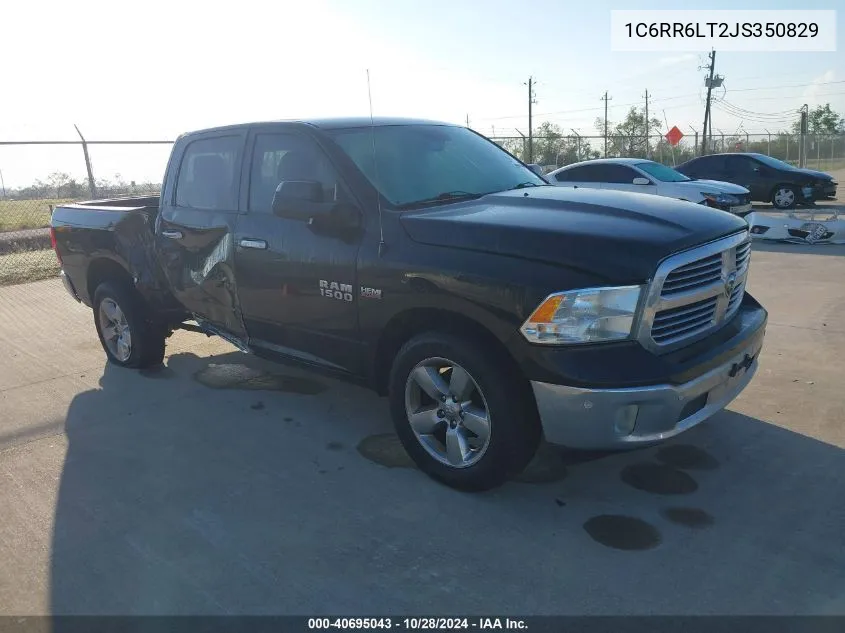 2018 Ram 1500 Slt VIN: 1C6RR6LT2JS350829 Lot: 40695043