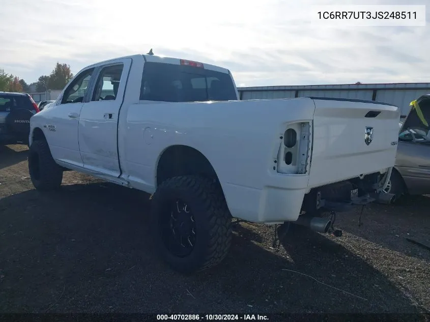 1C6RR7UT3JS248511 2018 Ram 1500 Sport