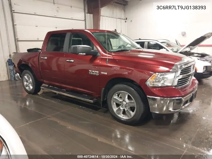 2018 Ram 1500 Big Horn 4X4 5'7 Box VIN: 3C6RR7LT9JG138393 Lot: 40724614