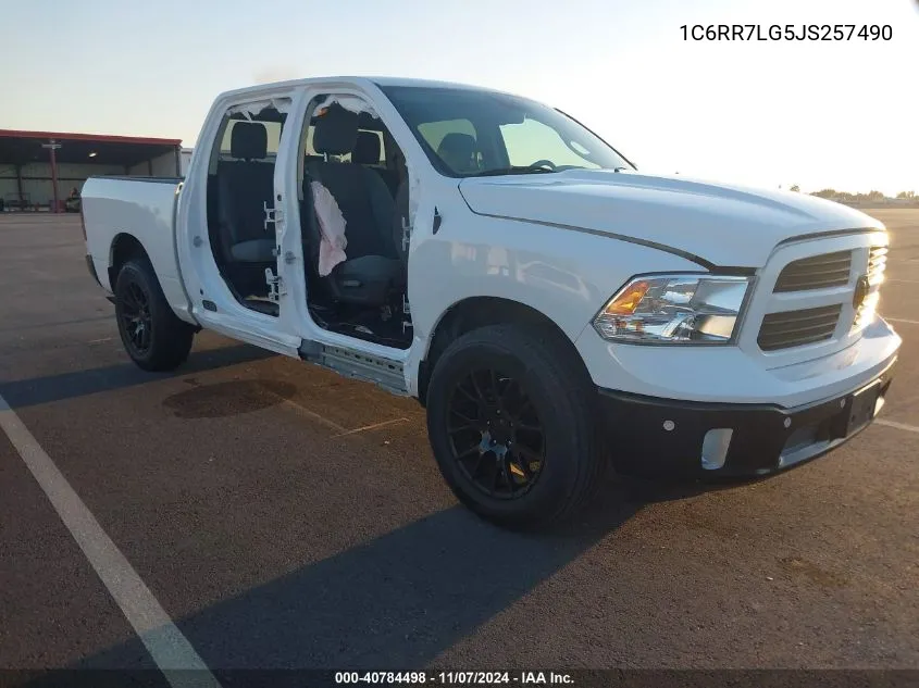 1C6RR7LG5JS257490 2018 Ram 1500 Big Horn