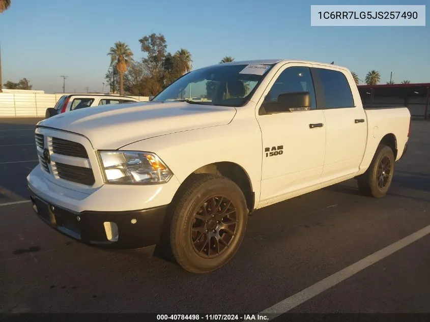 1C6RR7LG5JS257490 2018 Ram 1500 Big Horn