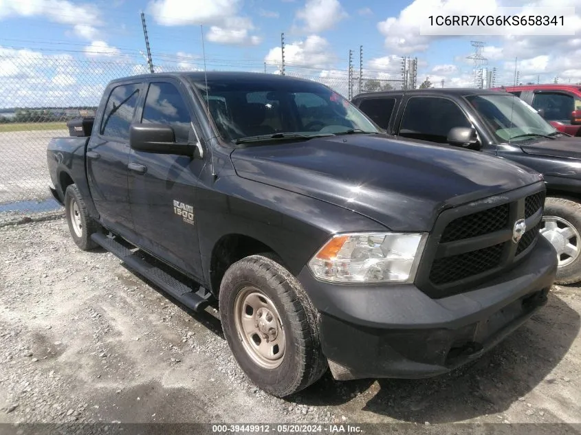 1C6RR7KG6KS658341 2019 Ram 1500 Classic Tradesman 4X4 5'7 Box