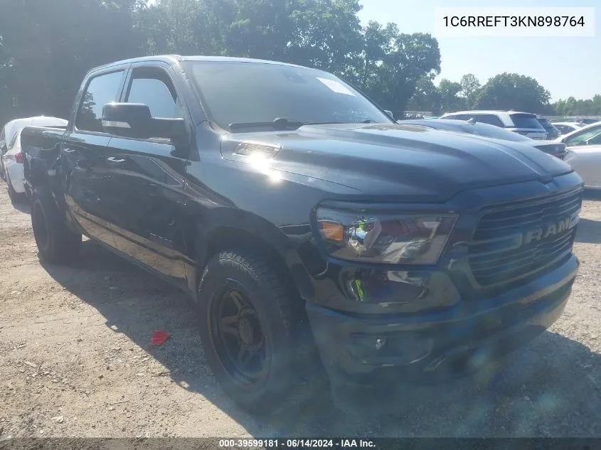 1C6RREFT3KN898764 2019 Ram 1500 Big Horn/Lone Star 4X2 5'7 Box