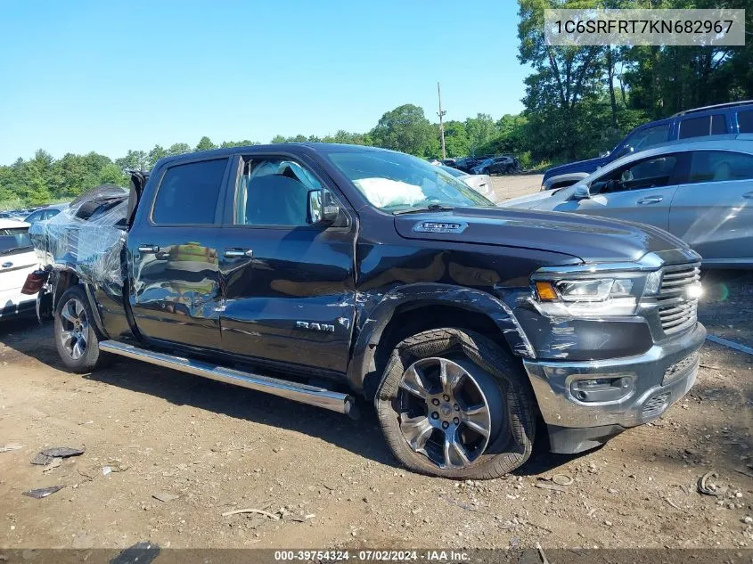 1C6SRFRT7KN682967 2019 Ram 1500 Laramie 4X4 6'4 Box