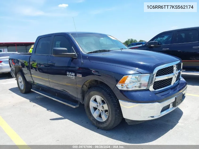 1C6RR6TT7KS562174 2019 Ram 1500 Classic Slt 4X2 6'4 Box