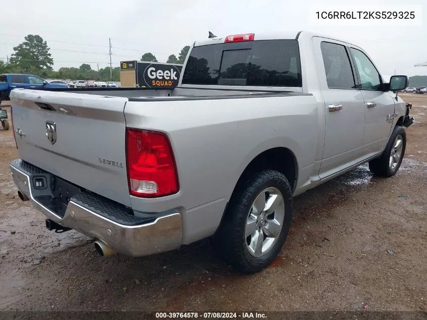 2019 Ram 1500 Classic Lone Star 4X2 5'7 Box VIN: 1C6RR6LT2KS529325 Lot: 39764578