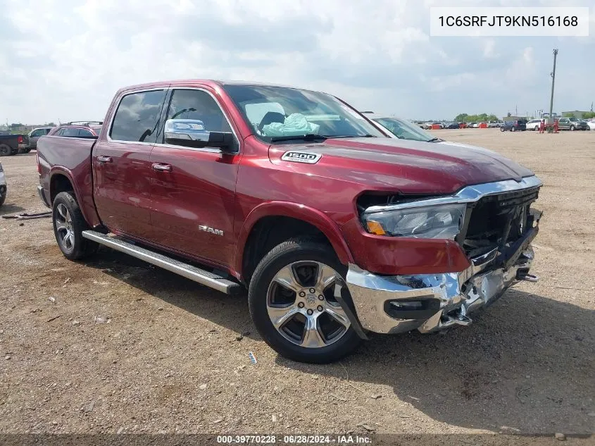 2019 Ram 1500 Laramie 4X4 5'7 Box VIN: 1C6SRFJT9KN516168 Lot: 39770228