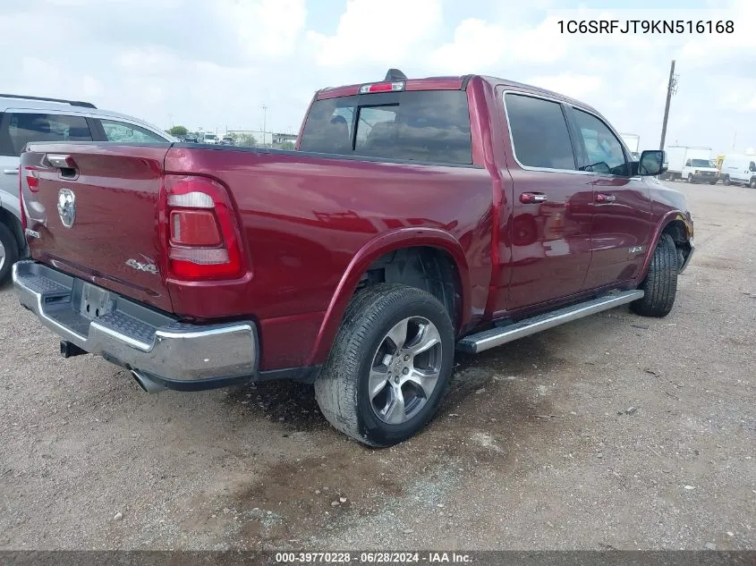 1C6SRFJT9KN516168 2019 Ram 1500 Laramie 4X4 5'7 Box