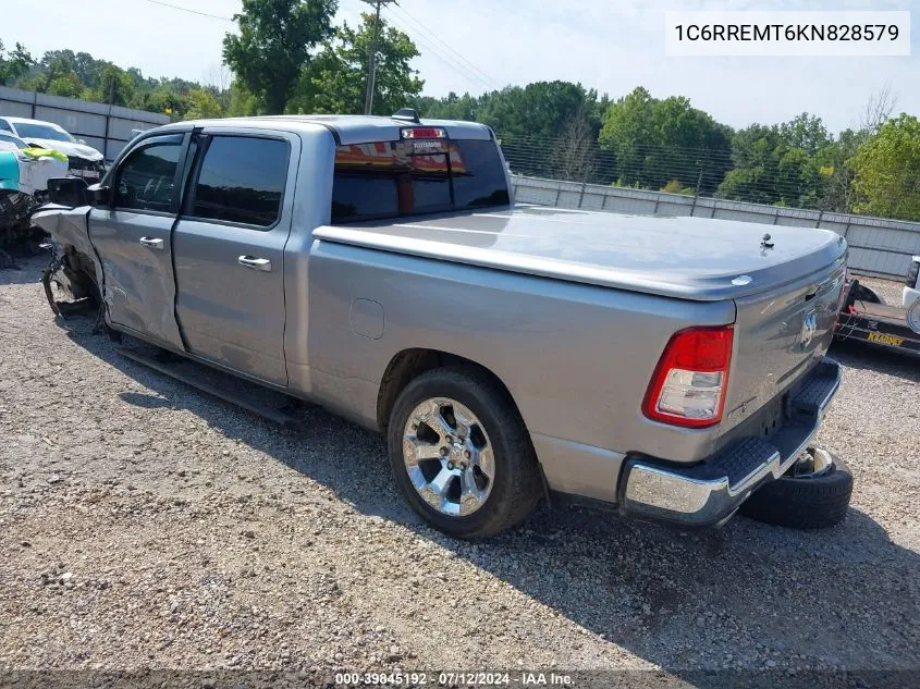 1C6RREMT6KN828579 2019 Ram 1500 Big Horn/Lone Star 4X2 6'4 Box