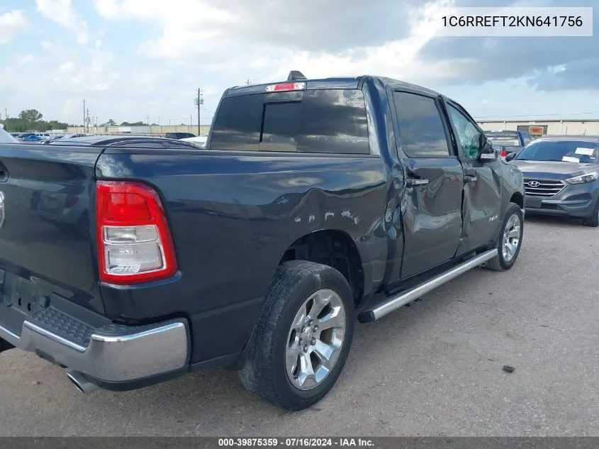 1C6RREFT2KN641756 2019 Ram 1500 Big Horn/Lone Star 4X2 5'7 Box