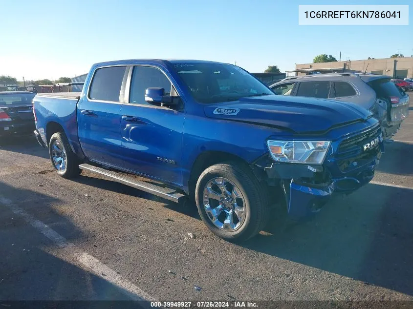 1C6RREFT6KN786041 2019 Ram 1500 Big Horn/Lone Star