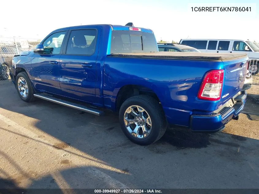 1C6RREFT6KN786041 2019 Ram 1500 Big Horn/Lone Star