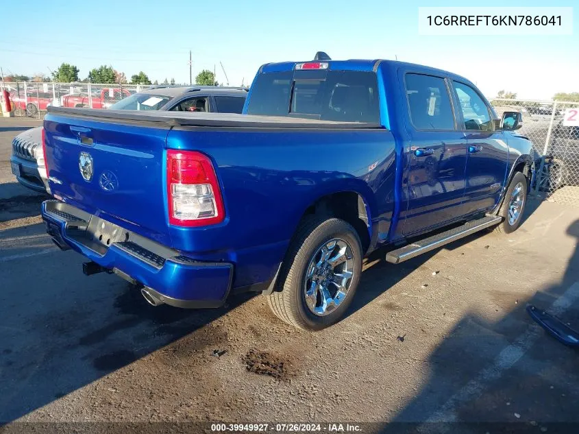 1C6RREFT6KN786041 2019 Ram 1500 Big Horn/Lone Star