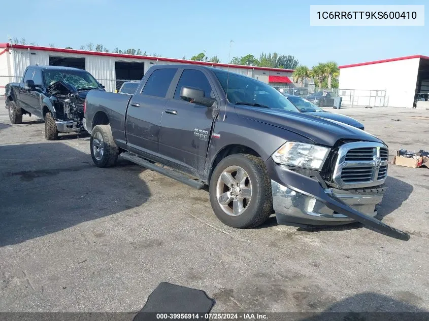 2019 Ram 1500 Classic Big Horn 4X2 6'4 Box VIN: 1C6RR6TT9KS600410 Lot: 39956914