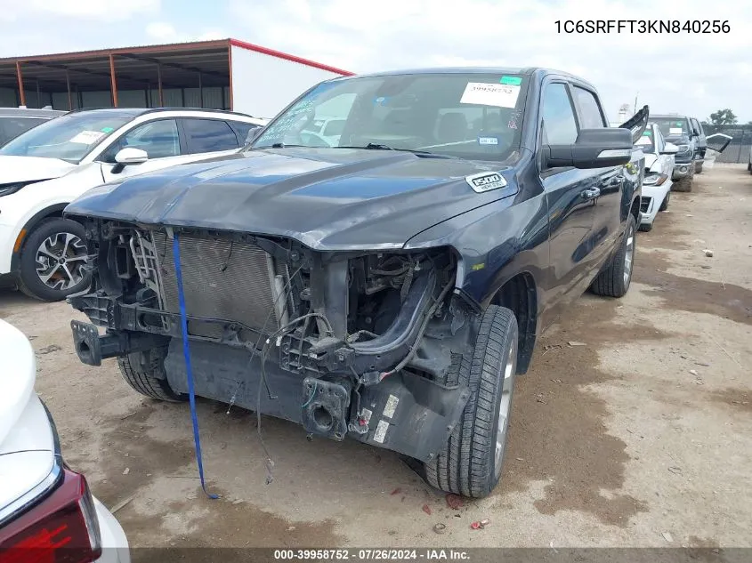 1C6SRFFT3KN840256 2019 Ram 1500 Big Horn/Lone Star