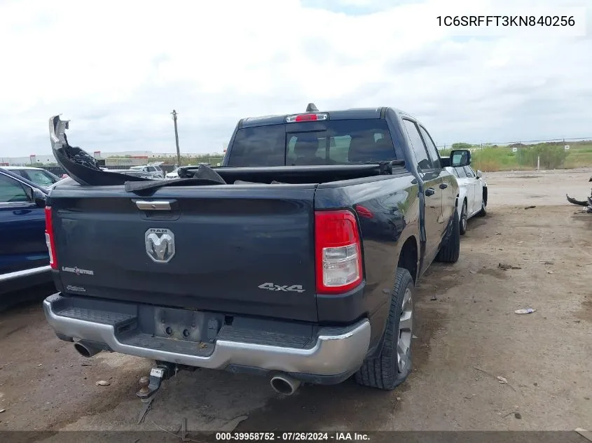 1C6SRFFT3KN840256 2019 Ram 1500 Big Horn/Lone Star