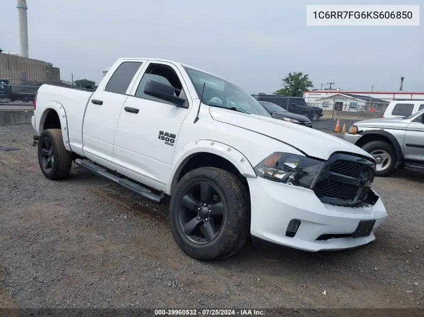 2019 Ram 1500 Classic St VIN: 1C6RR7FG6KS606850 Lot: 39960532