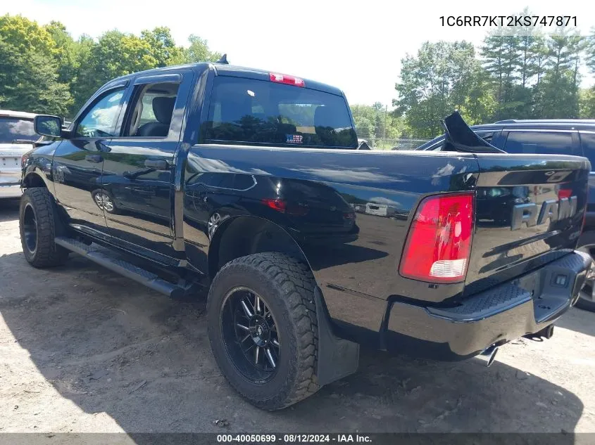 1C6RR7KT2KS747871 2019 Ram 1500 Classic St