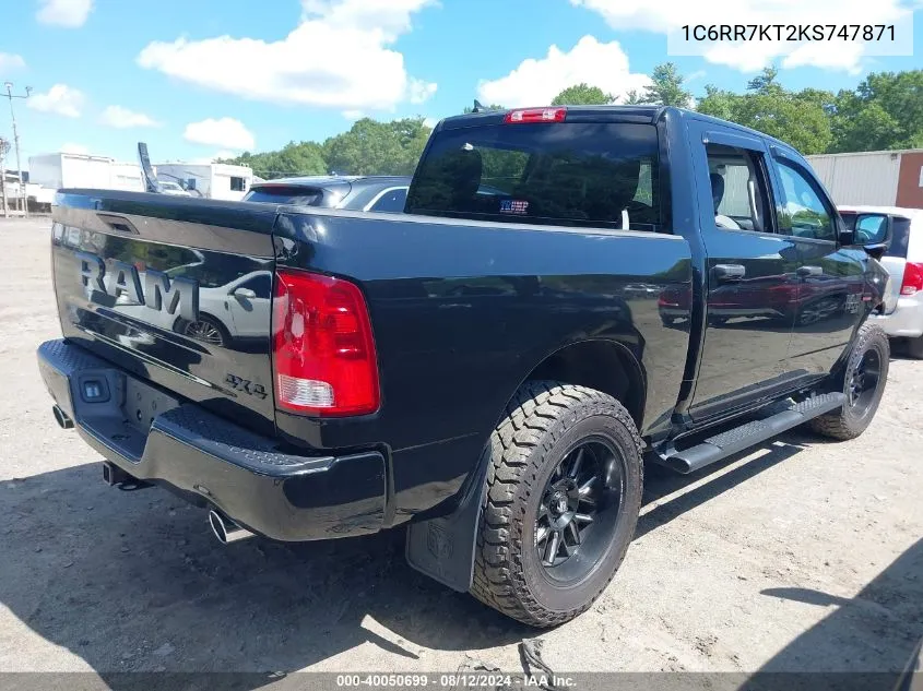 1C6RR7KT2KS747871 2019 Ram 1500 Classic St