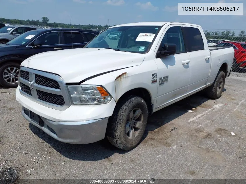 1C6RR7TT4KS606217 2019 Ram 1500 Classic Slt 4X4 6'4 Box