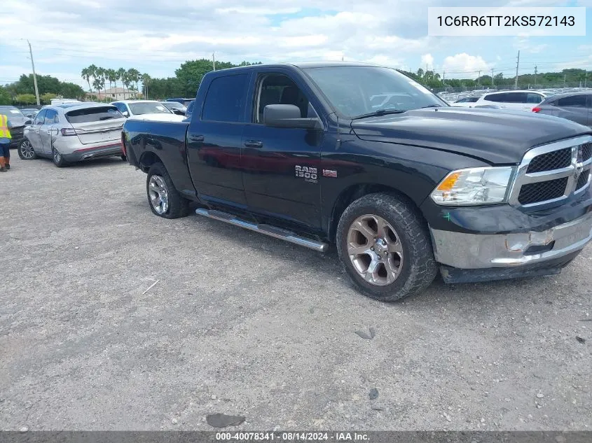 1C6RR6TT2KS572143 2019 Ram 1500 Classic Slt 4X2 6'4 Box