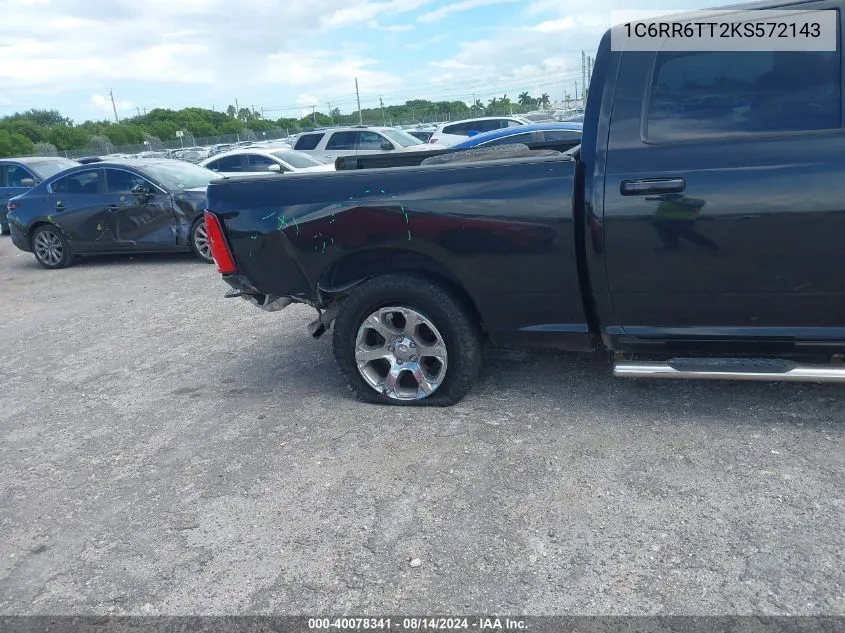 1C6RR6TT2KS572143 2019 Ram 1500 Classic Slt 4X2 6'4 Box