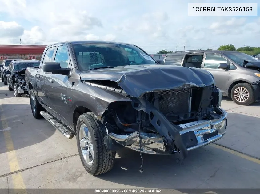 1C6RR6LT6KS526153 2019 Ram 1500 Classic Lone Star 4X2 5'7 Box