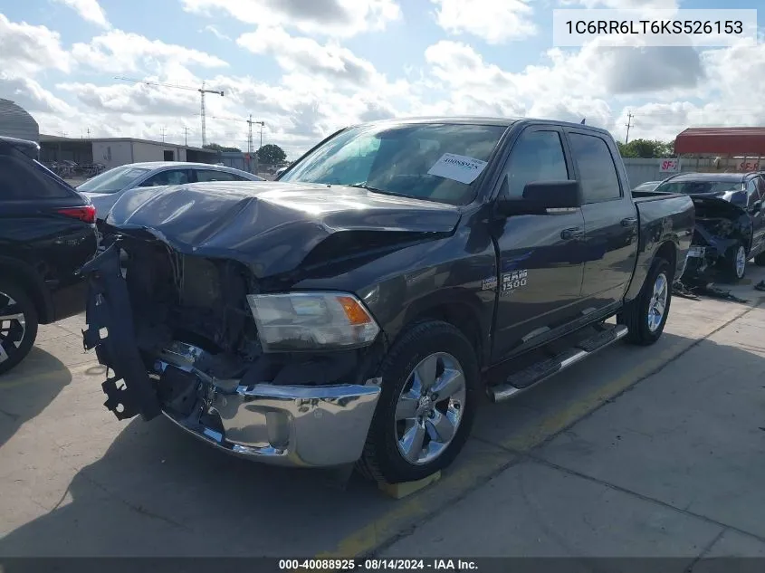 1C6RR6LT6KS526153 2019 Ram 1500 Classic Lone Star 4X2 5'7 Box