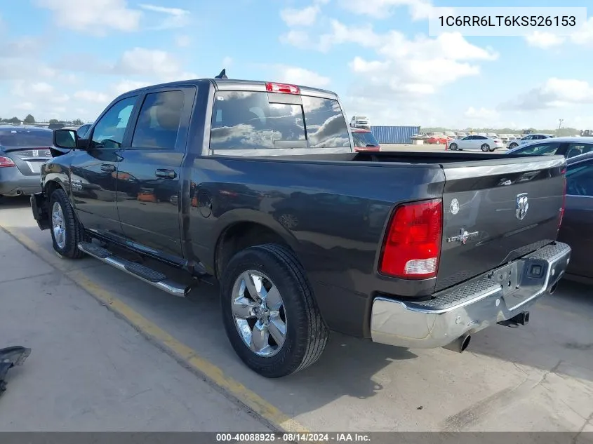 1C6RR6LT6KS526153 2019 Ram 1500 Classic Lone Star 4X2 5'7 Box